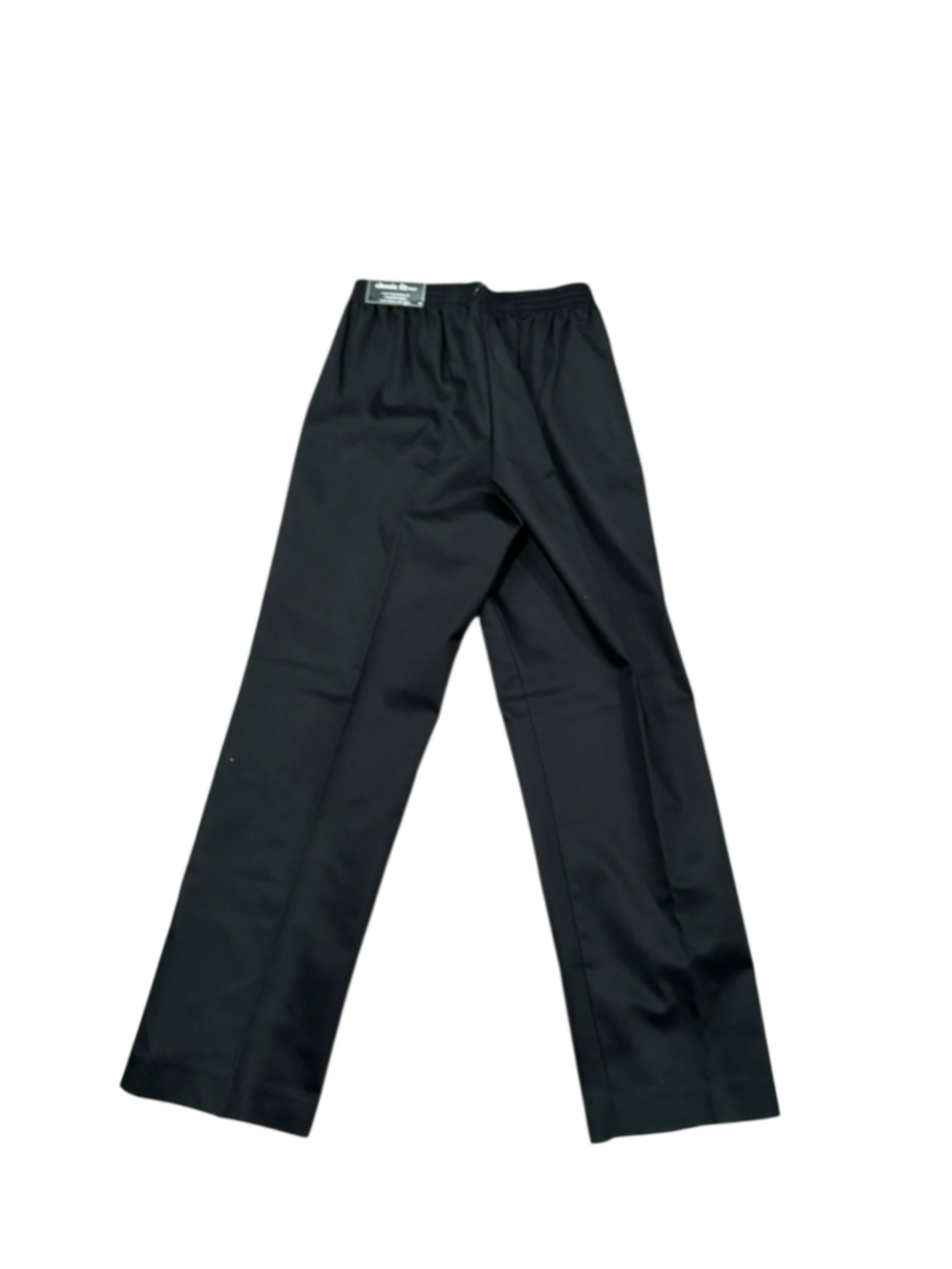 Women's Alfred Dunner Black Classic Fit Trousers Size 8 - Picture 2 of 5